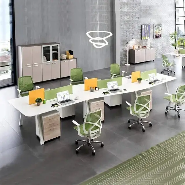 DesignSpace Office Table: Spacious workstation with 2 Drawer units - Image 3