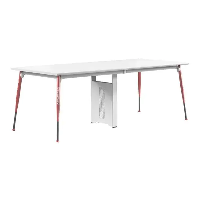 Beirut Office Table: Spacious workstation with 2 Drawer units - Image 4