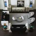 Alex Modern Design Round shape marble top luxury Coffee Table - Image 2