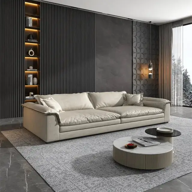 Elara Luxurious L-Shaped Sectional Sofa: A Statement of Elegance and Comfort - Image 5