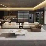 Dark Oxygen L shape Sectional Sofa - Image 3