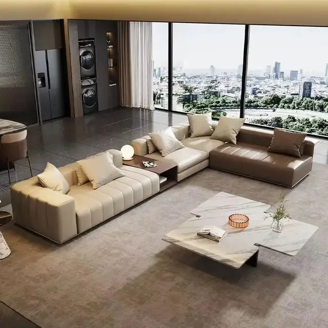Dark Oxygen L shape Sectional Sofa - Image 4