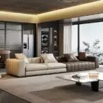 Dark Oxygen L shape Sectional Sofa - Image 6