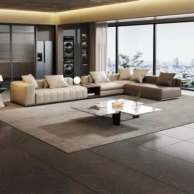 Dark Oxygen L shape Sectional Sofa - Image 2