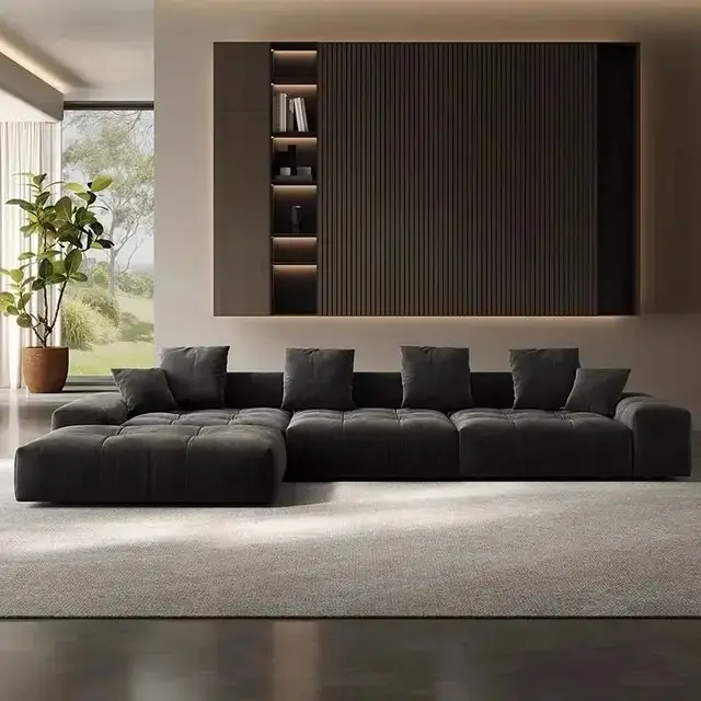 ESTER Luxura L-Shaped Sofa Set - Image 1