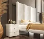 Signature Royal King Size Bed: Contemporary Elegance Meets Maximalist style - Image 2