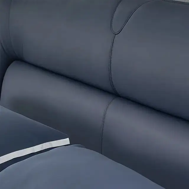 Wokhardst Contemporary Minimalist style leatherette Upholstered King Size Bed - Image 3