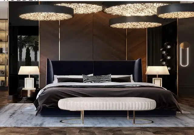 Harperr Collins Grand Luxe King Size Bed: Contemporary Elegance Meets Minimalist Design - Image 4