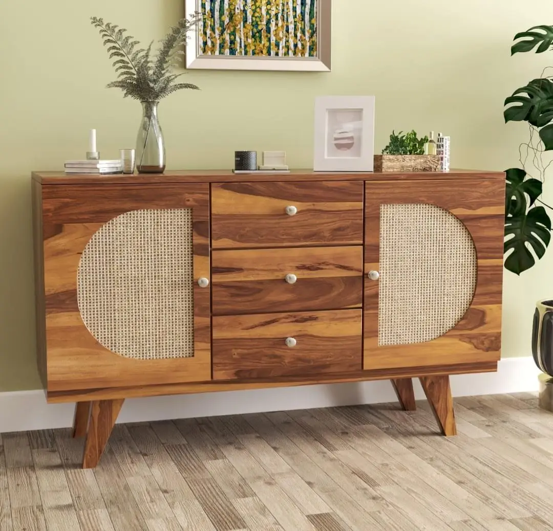 1000100358.jpg RattanShees Contemporary Bar and Cabinet Unit - Image 1