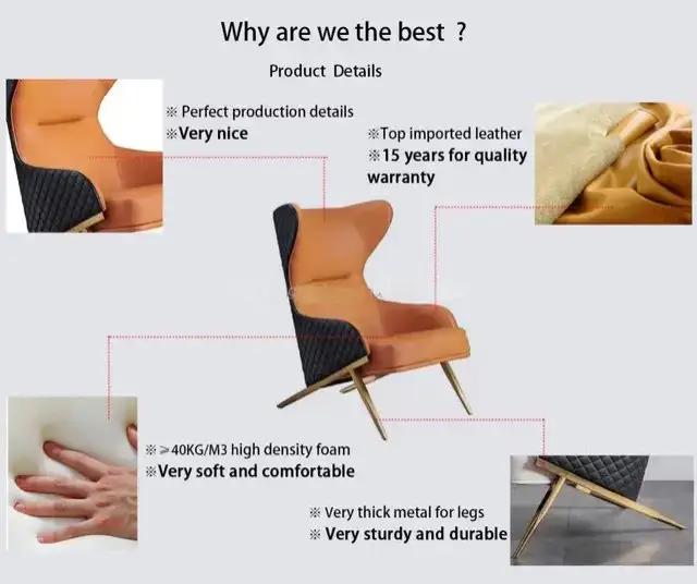 Kap Italian design Leisure Chair - Image 17