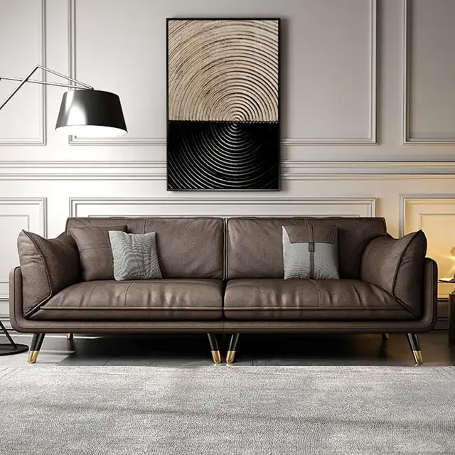RoyalOak wood | 5 Seater Wooden Sofa Set - Image 2