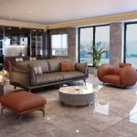 RoyalOak wood | 5 Seater Wooden Sofa Set - Image 5