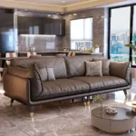 RoyalOak wood | 5 Seater Wooden Sofa Set - Image 6