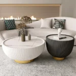Lobby Hotel Curve Scandinavian Sofa Curved Minimalistic Couch - Image 3