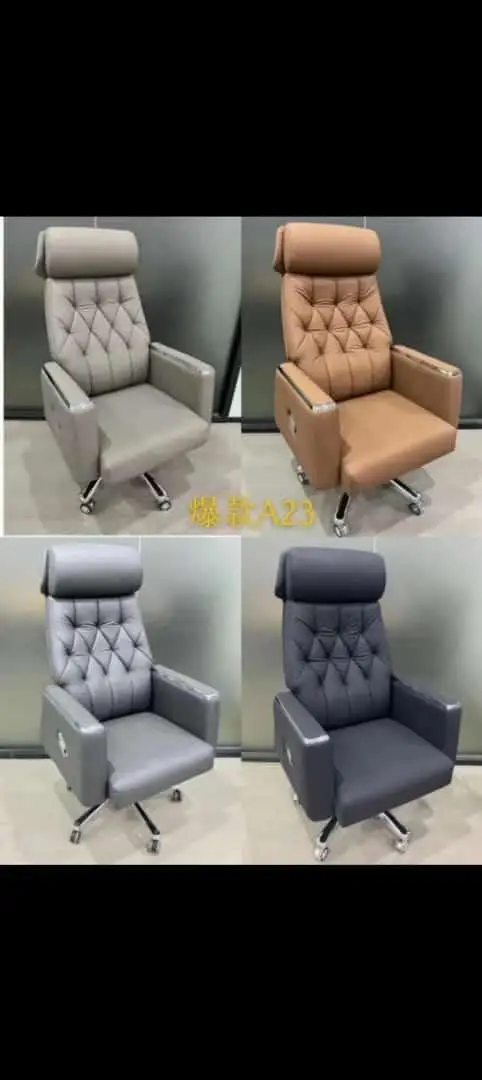 Crosby Executive Ergonomic Chair | Genuine Leather | Swivel Boss Chair - Image 10