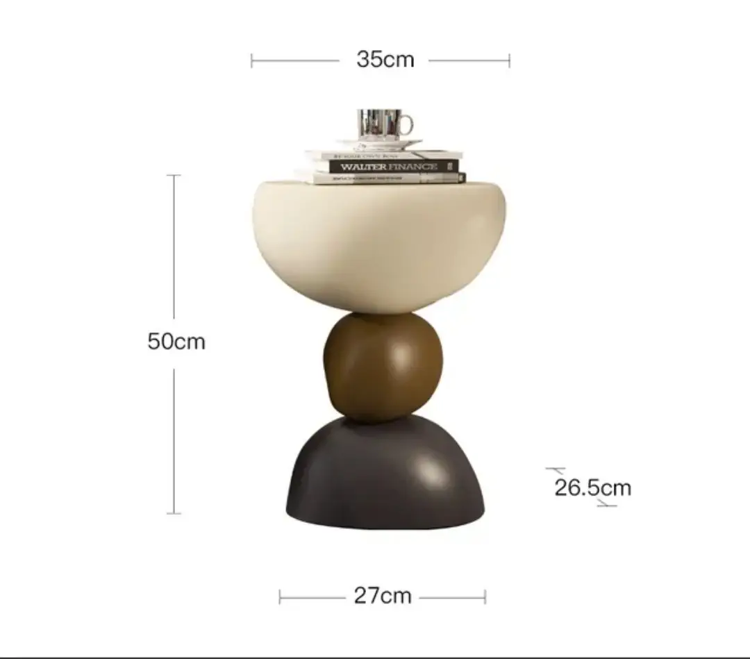 Aspire Modern Design Glass and Gold End Table - Image 6