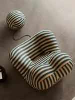 Gaetano Italian design up living room PU foam lazy comfortable Lounge Chair with ottoman ball hug | B&B Italia - Image 3