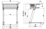 Novara Ergonomic Study Table & Chair Set - Image 4