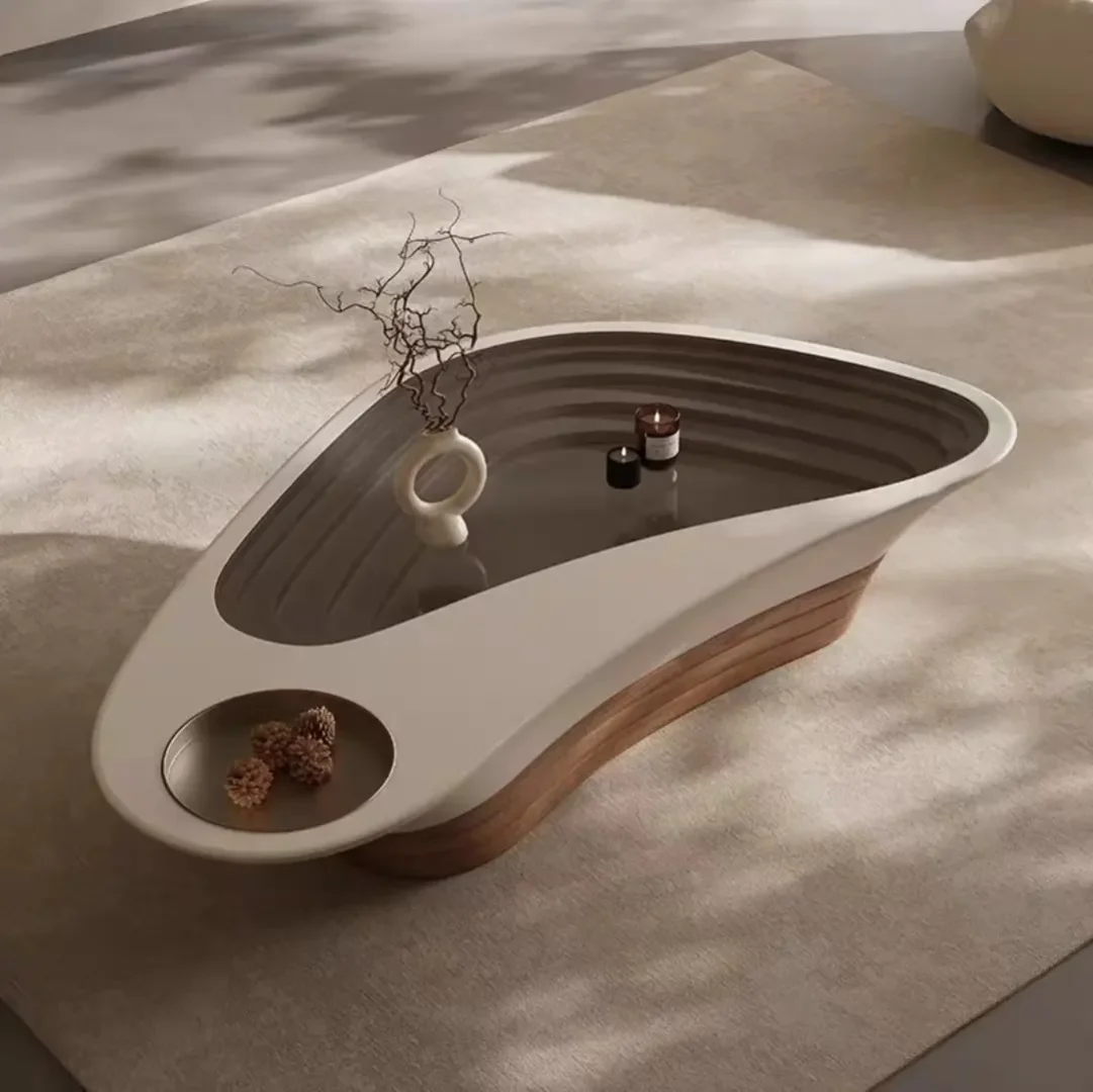 2025/05/1000154604-1.png Everson Coffee Table Wooden Base With Glass Top - Image 1