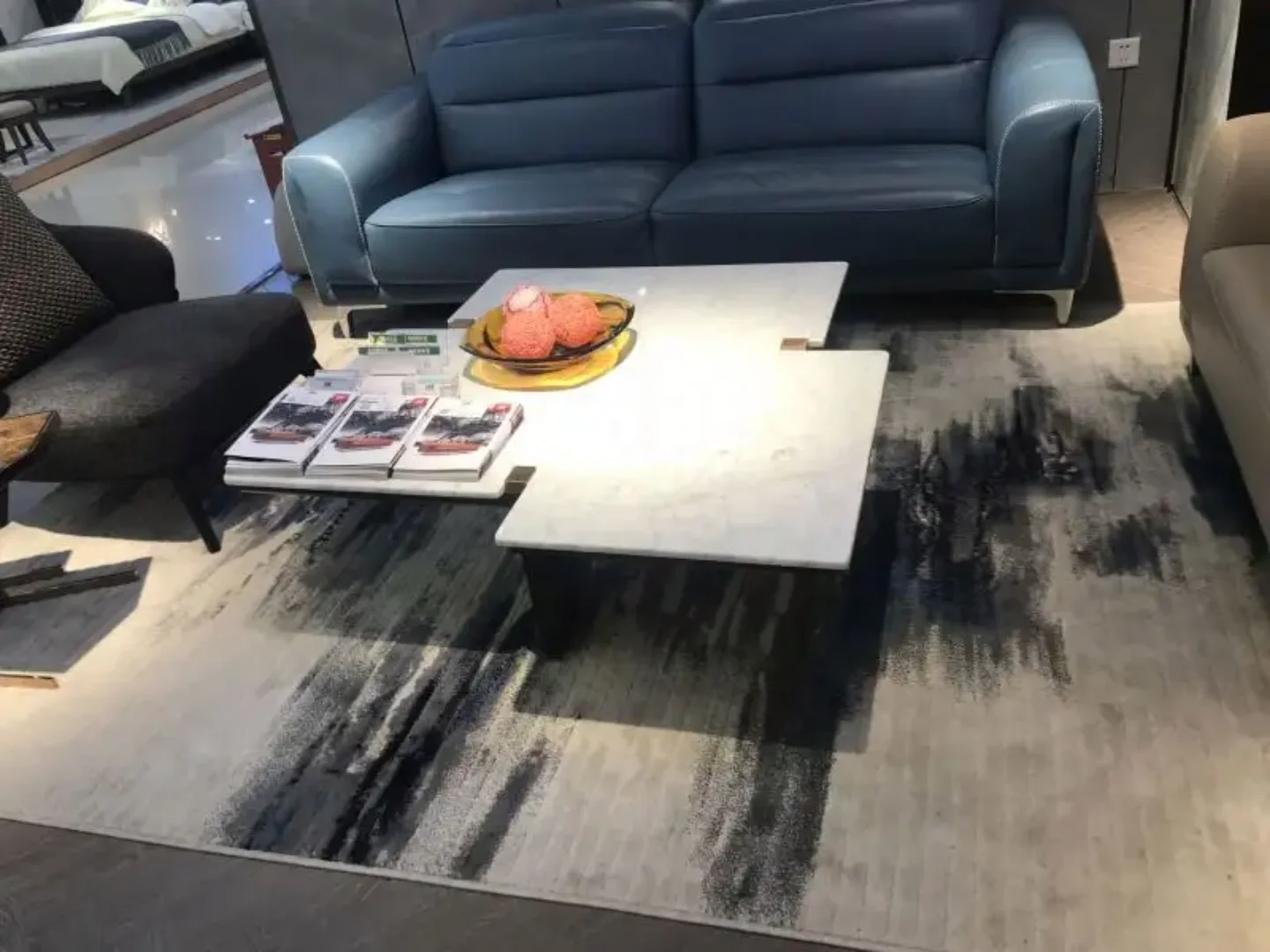 2025/05/1000154628.png Stunning Contemporary Marble Top Coffee Table – Perfect for Modern Living Rooms - Image 1