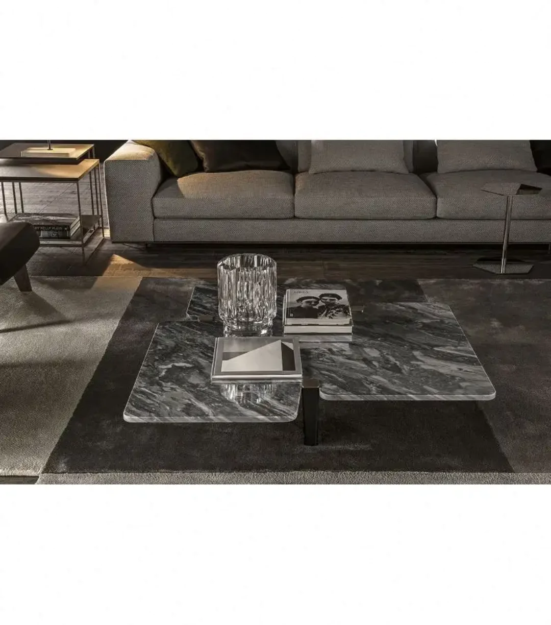 Stunning Contemporary Marble Top Coffee Table – Perfect for Modern Living Rooms - Image 3