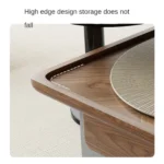 Modern Center Table Luxury Living Room Engineered Wood Base With Italian Veneer Top - Image 6