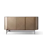 Zen Side Board Cabinet Bar Unit Metal Leg - Image 2