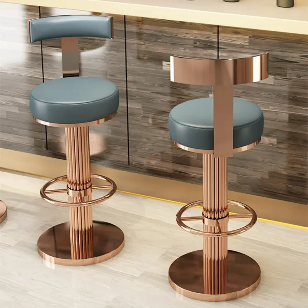 Premium Look French Modern bar Chair modern bar lounge chairs - Image 9