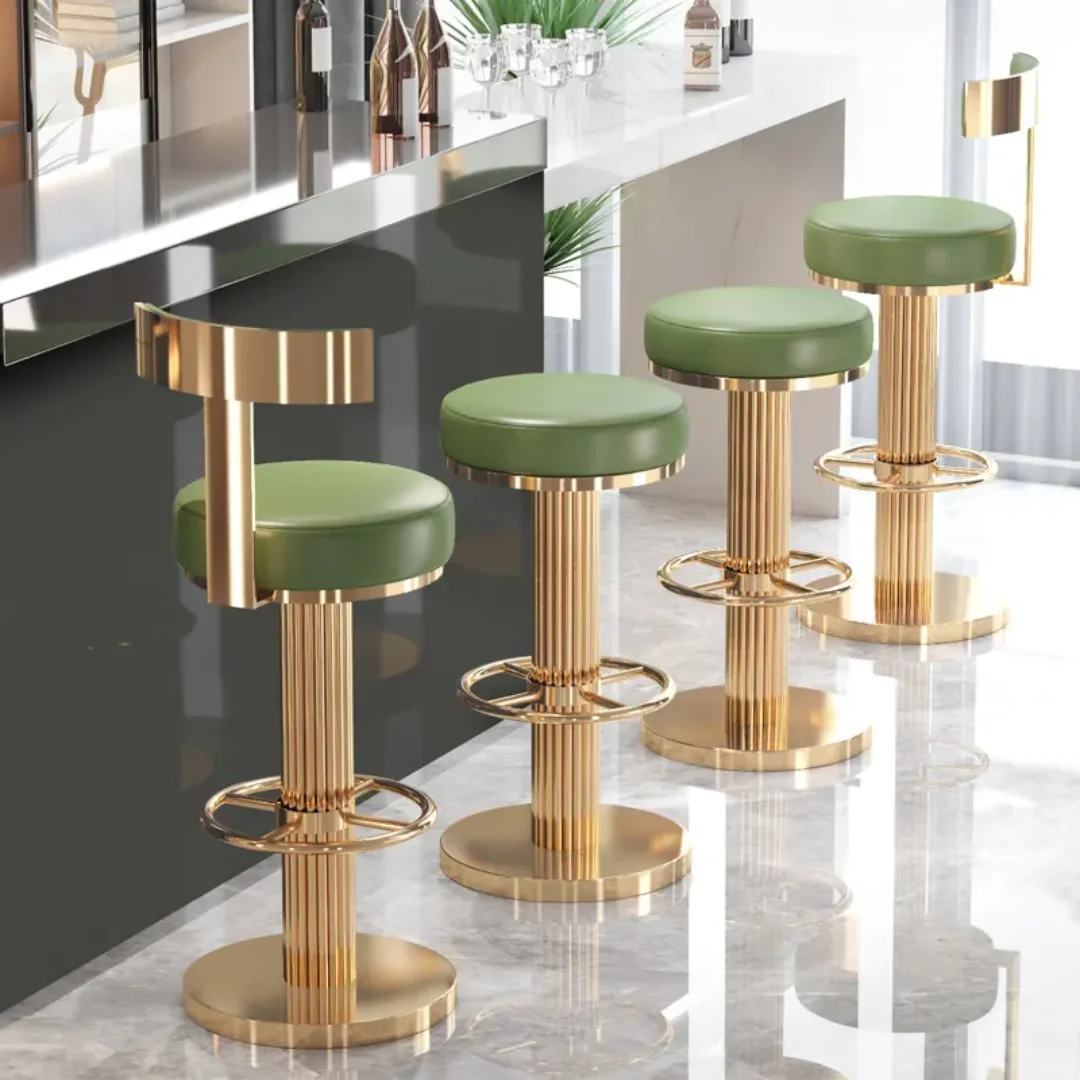 Premium Look French Modern bar Chair modern bar lounge chairs - Image 2