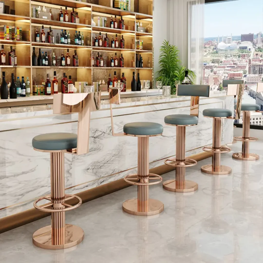 Premium Look French Modern bar Chair modern bar lounge chairs - Image 8