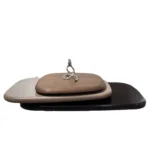 Wabi Sabi Collection Center Table Nordic Style Living Room Acrylic Engineered and Solid Wood - Image 3