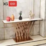 Luxury Modern Gold Metal Legs Console Table Home Furniture Hallway Marble Tabletop