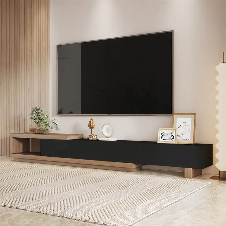 Blanchard Contemporary Marble Top TV Console - Luxurious & Multi-Functional Cabinet for Modern Homes - Image 3