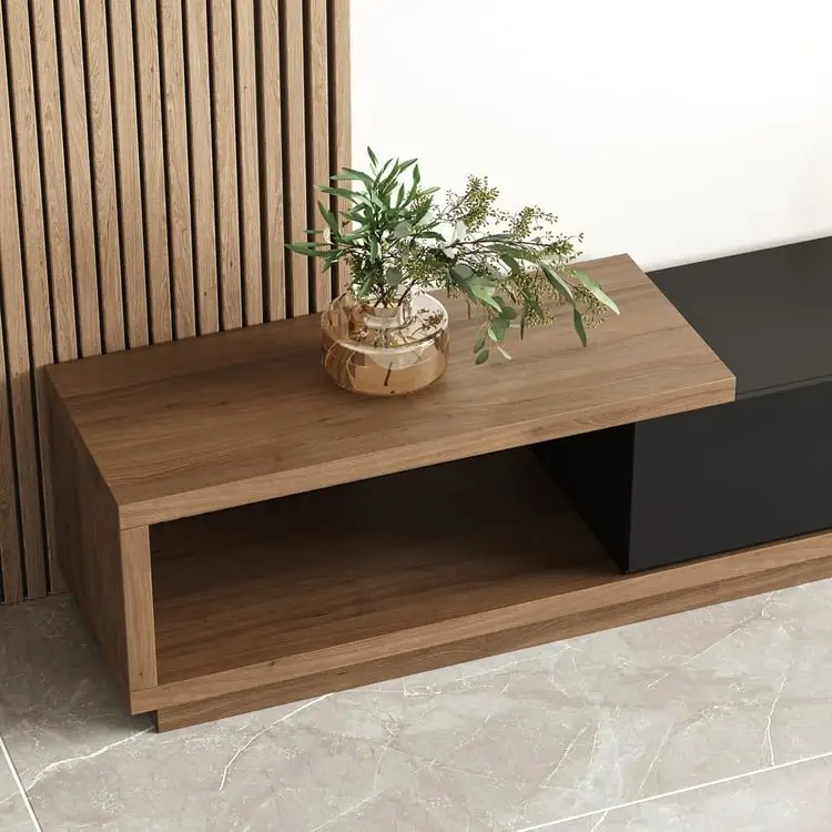 Blanchard Contemporary Marble Top TV Console - Luxurious & Multi-Functional Cabinet for Modern Homes - Image 11