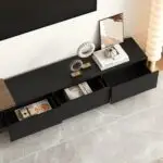 Blanchard Contemporary Marble Top TV Console - Luxurious & Multi-Functional Cabinet for Modern Homes - Image 10