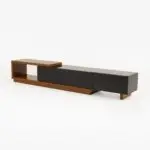 Blanchard Contemporary Marble Top TV Console - Luxurious & Multi-Functional Cabinet for Modern Homes - Image 4