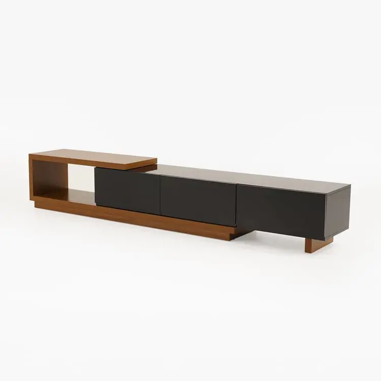 Blanchard Contemporary Marble Top TV Console - Luxurious & Multi-Functional Cabinet for Modern Homes - Image 4