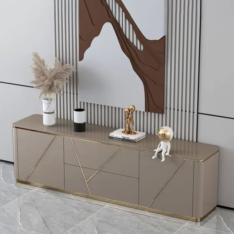 2025/05/1000158691.jpg Chancellor Luxury Off-White Ribbed Front TV Cabinet | Best Seller - Luxurious & Multi-Functional Cabinet for Modern Homes - Image 1