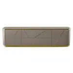 Chancellor Luxury Off-White Ribbed Front TV Cabinet | Best Seller - Luxurious & Multi-Functional Cabinet for Modern Homes - Image 14
