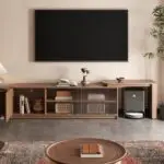 Royal TV Cabinet Modern design Living Room with Engineered Wood - Image 2