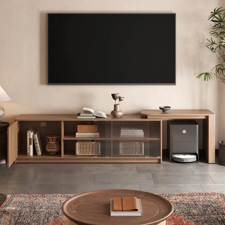 Royal TV Cabinet Modern design Living Room with Engineered Wood - Image 2