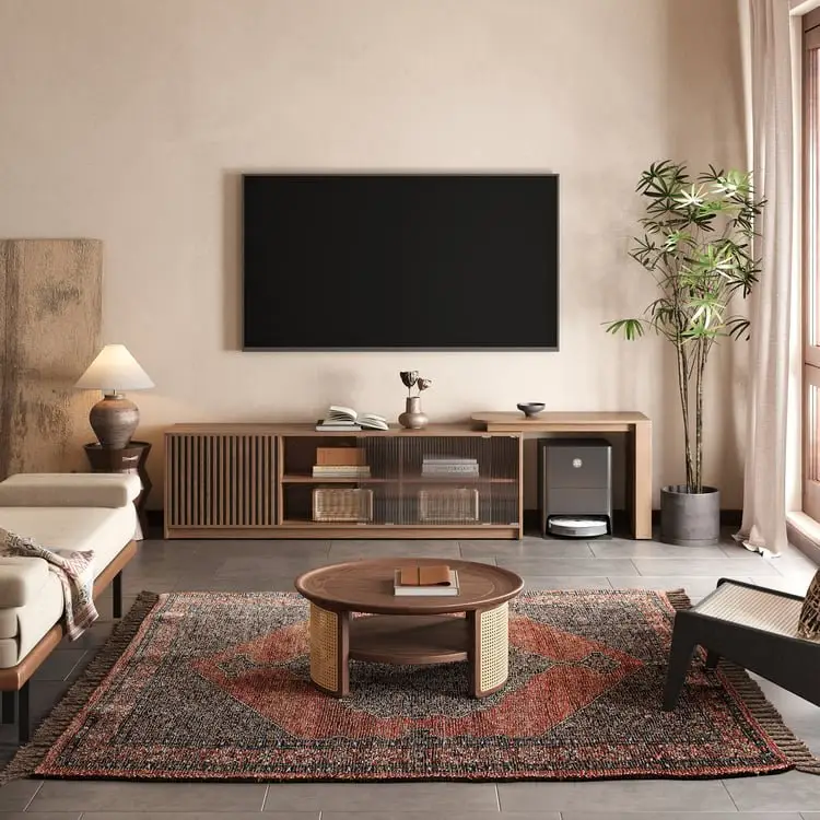 Royal TV Cabinet Modern design Living Room with Engineered Wood - Image 9