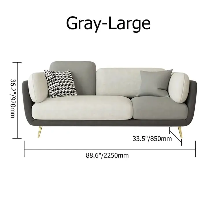 Curry Luxurious Velvet Sofa: Elegant 3-Seater Living Room - Image 8