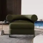 LuxeVelour Contemporary Boucle Leisure Chair - Stylish & Durable - Image 2