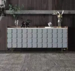 Checkerboard Minimus New Design Bookshelf Chest Cabinet Hallway Living Room Cabinet - Image 2