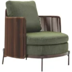PENNEY OUTDOOR PATIO SEATING SET 2 CHAIRS AND 1 SOFA (BROWN) - Image 5