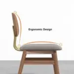 Bride Glen wooden dining chair - Image 9