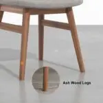 Bride Glen wooden dining chair - Image 8