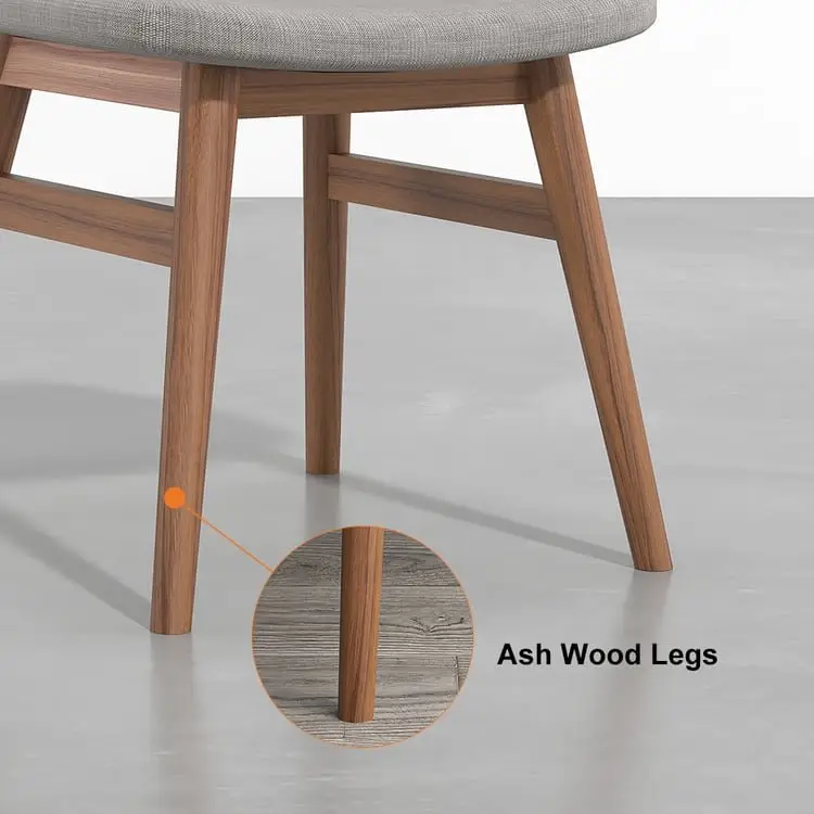 Bride Glen wooden dining chair - Image 8