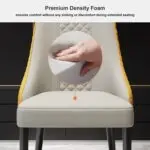 Dining room furniture series Modern design Italian style dining room chair - Image 10